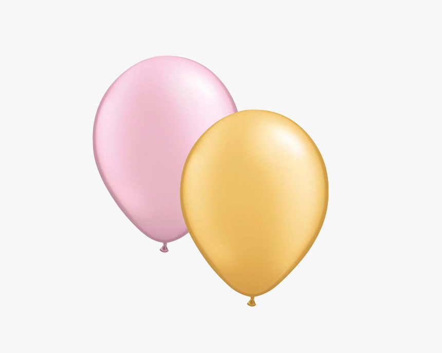 Pink U0026 Gold Balloons, HD Png Download