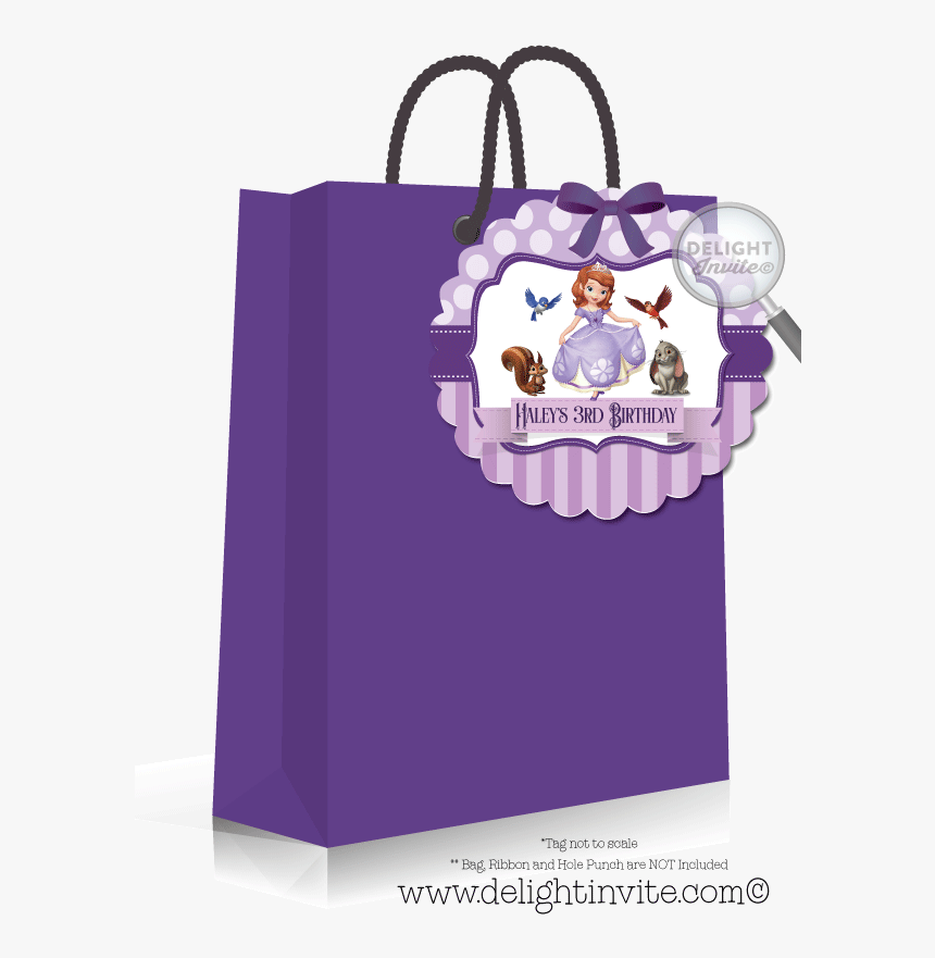 Sofia The First Tags For Christmas, HD Png Download