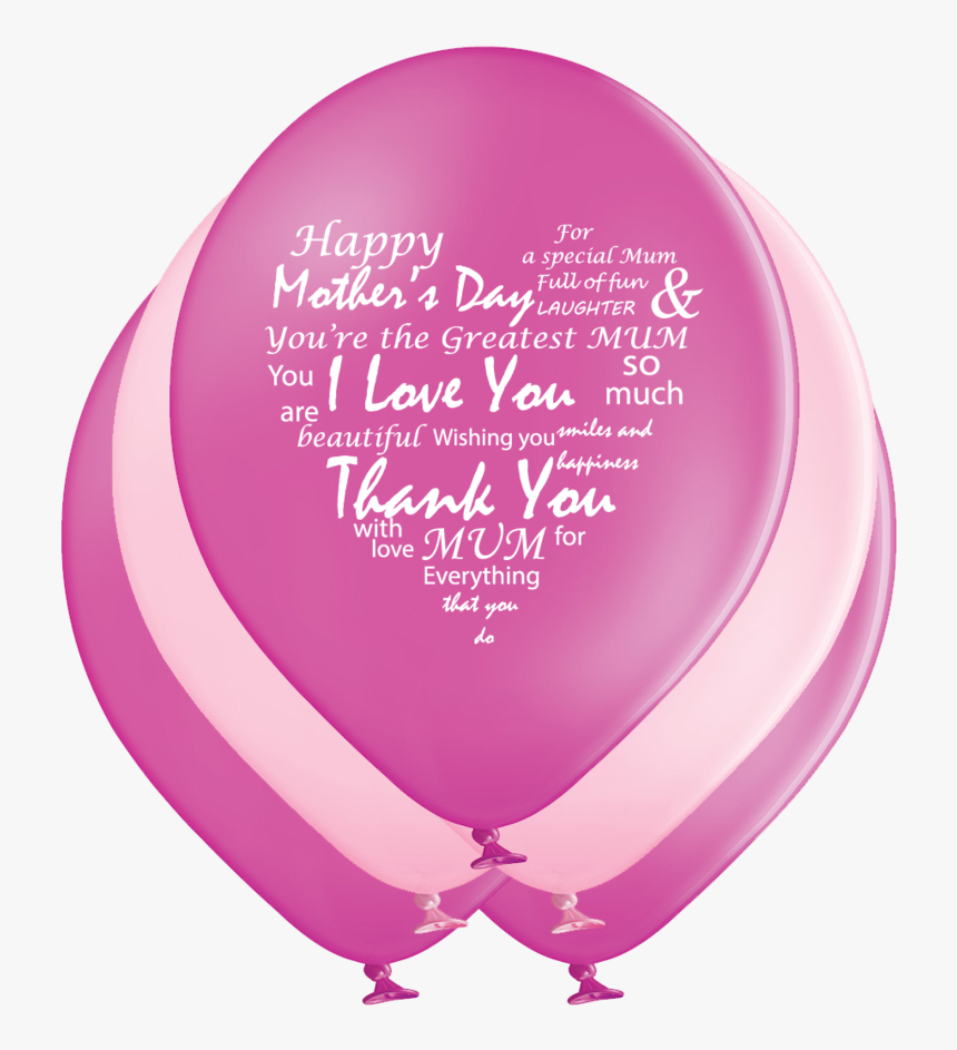 Pink Balloons Png, Transparent Png