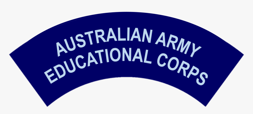 Australian Army Educational Corps Battledress Flash, HD Png Download