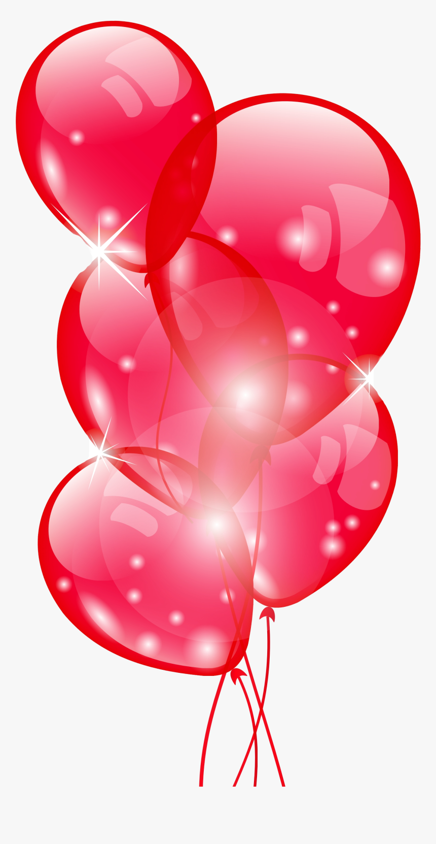Pink Balloons Png, Transparent Png
