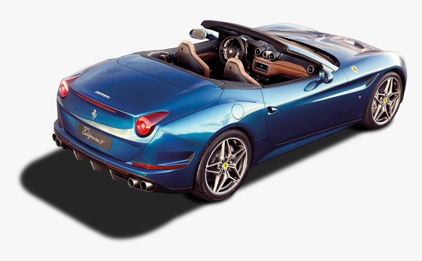 Back View Of Ferrari California T Car, HD Png Download