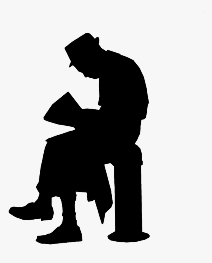 People Silhouette Architecture Sitting Clipart , Png, Transparent Png