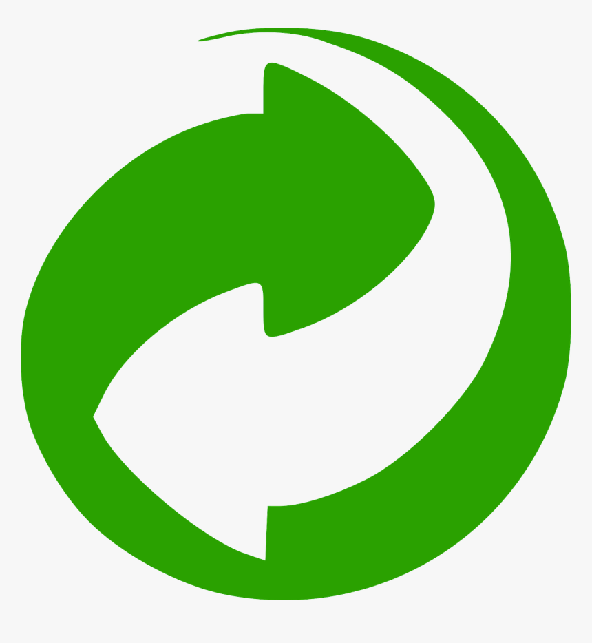 Green Dot, Logo, Recycling, Packaging Material, HD Png Download