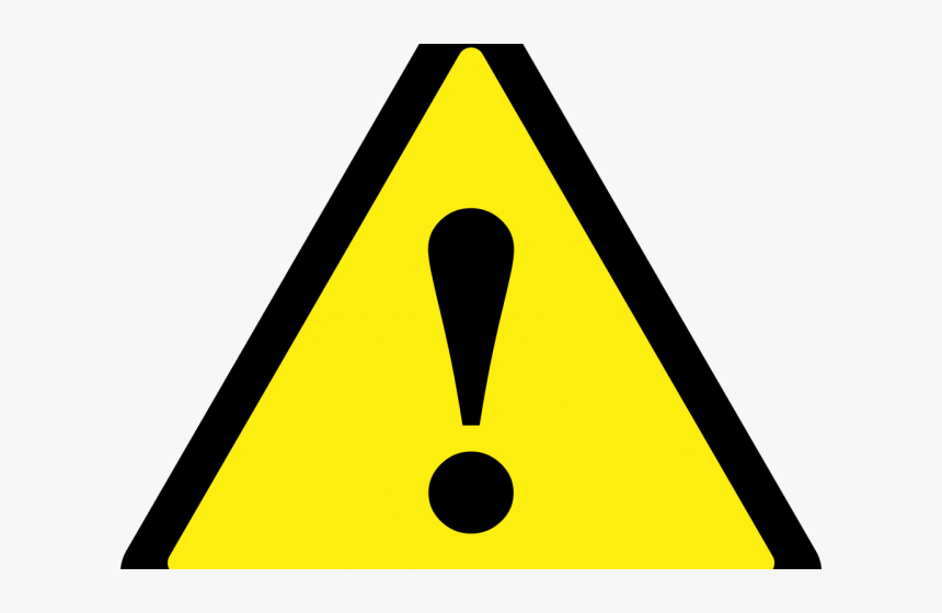 Caution Triangle Symbol, HD Png Download
