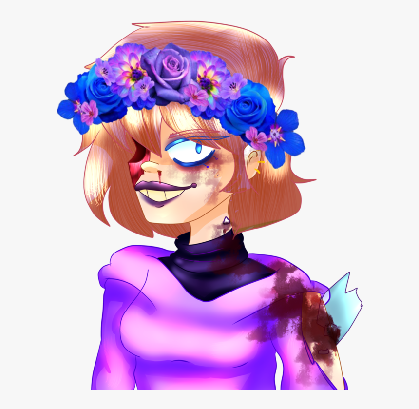 Stabby- Flower Crown By Suburbangod, HD Png Download