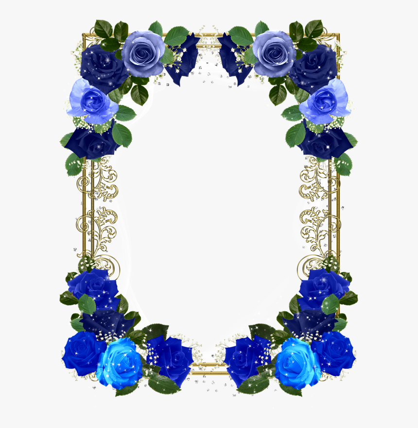 Transparent Blue Flower Crown Png, Png Download