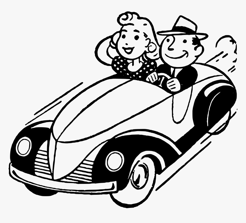 Two Old African Women In A Car Clipart & Clip Art Images, HD Png Download