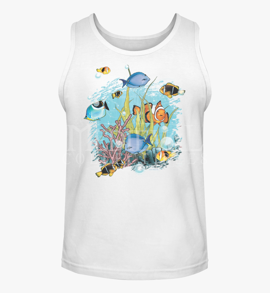 Tropical Fish Tank Top, HD Png Download