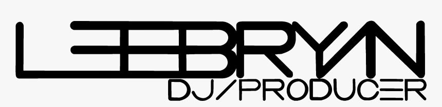 Lee Bryan Dj Logo Black Transparent, HD Png Download