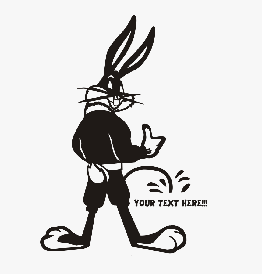 Bugs Bunny Sticker Wile E, HD Png Download
