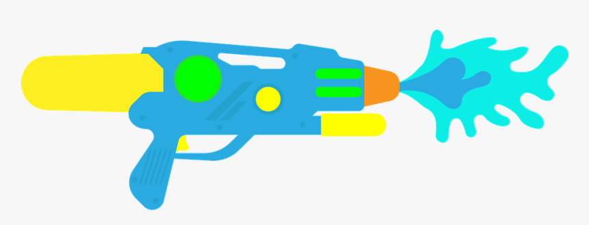 Water, Gun, Children, Child, Play, Water Gun, Toys,, HD Png Download