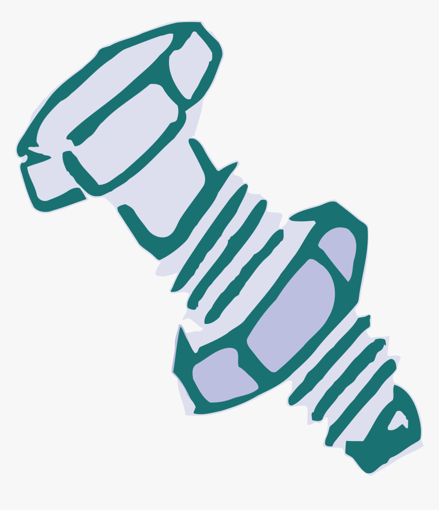 Roughly Drawn Nut And Bolt Clip Arts, HD Png Download
