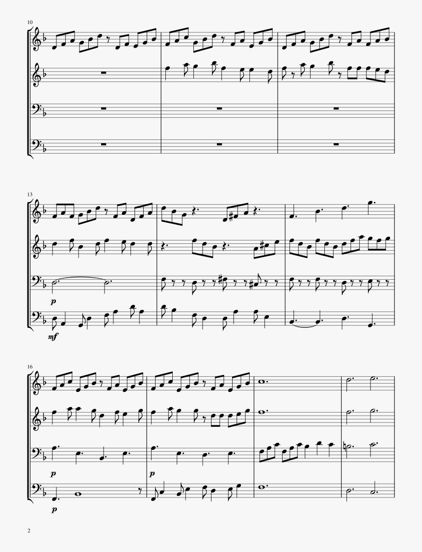 My Awkward Mariachi Band Music Sheet Music Composed, HD Png Download