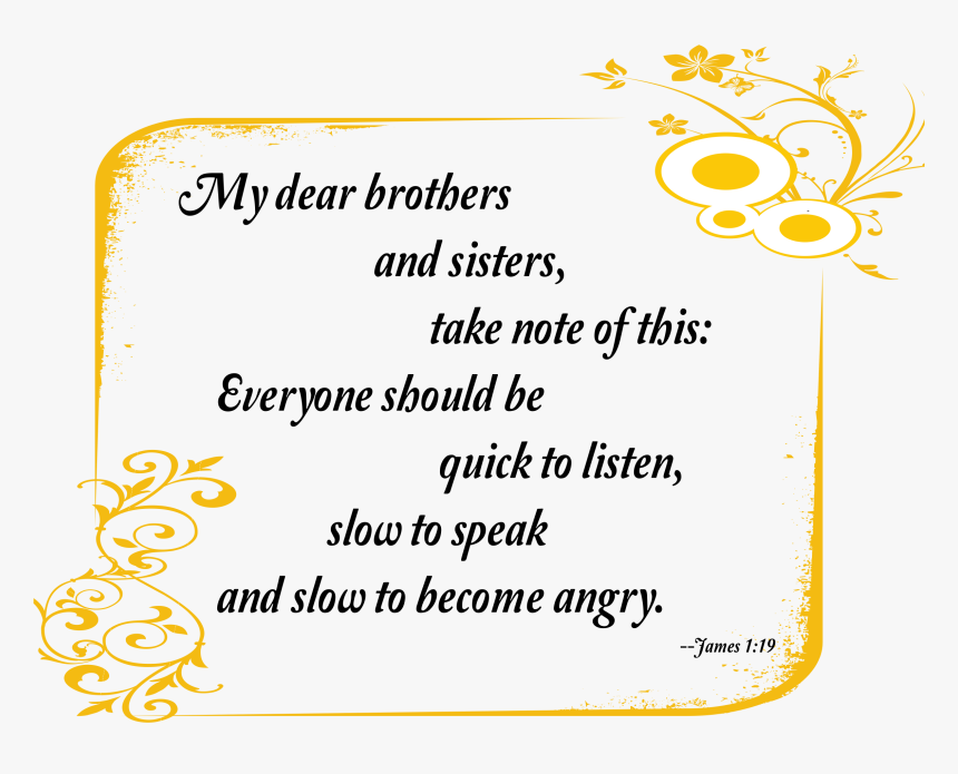 Bible Quote James, HD Png Download