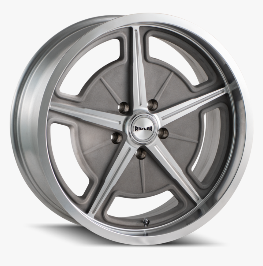 605 As Cast W/ Machined Spokes &amp, HD Png Download
