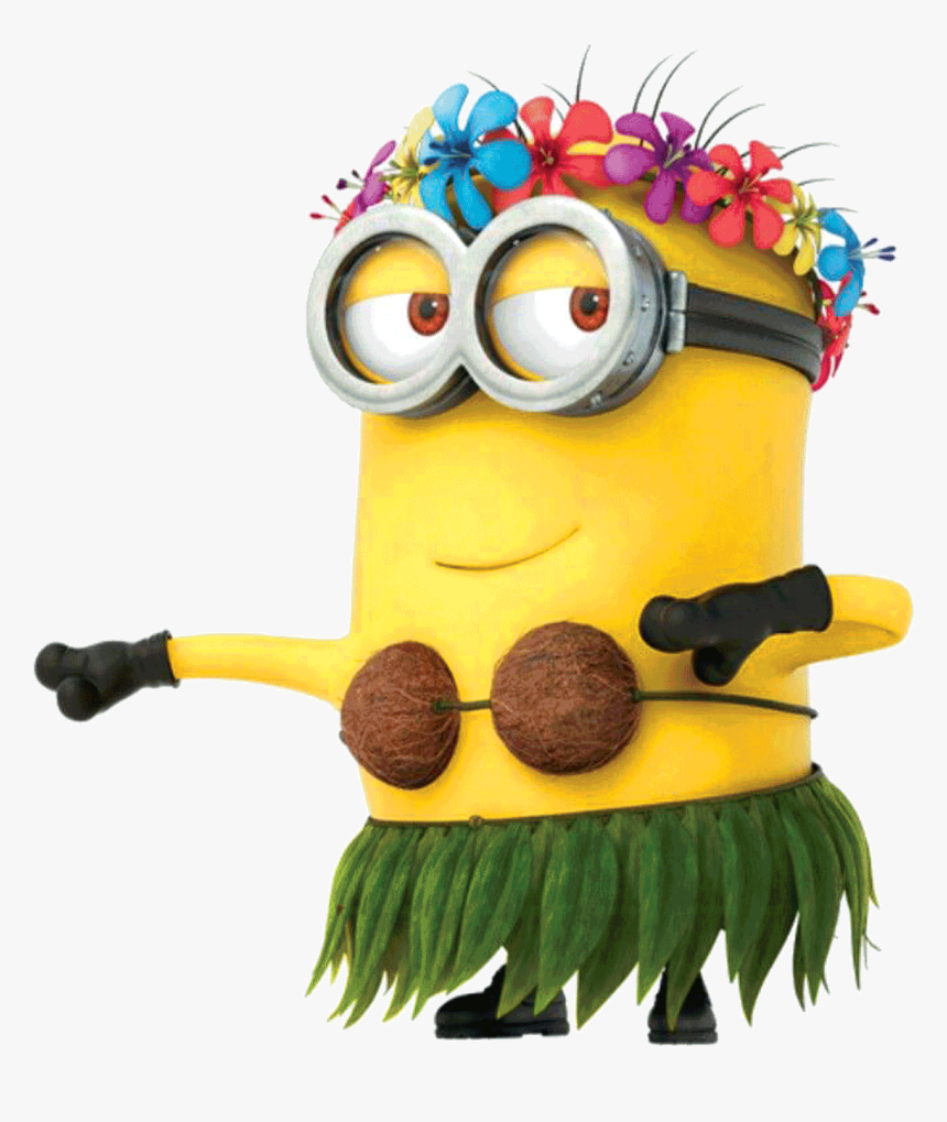 Hawaiian Minions Hula Computer Icons, HD Png Download