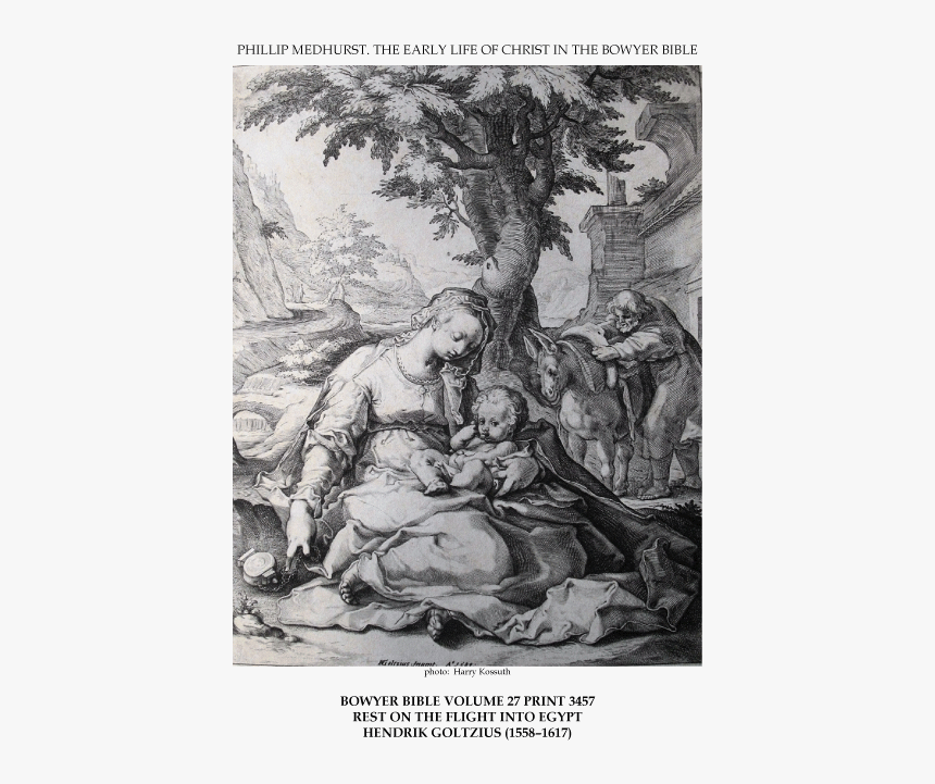 Early Life Of Christ In The Bowyer Bible Print 10 Of, HD Png Download