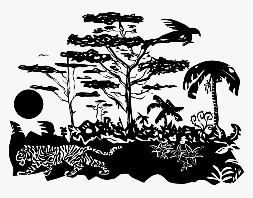 Transparent Jungle Plant Png, Png Download