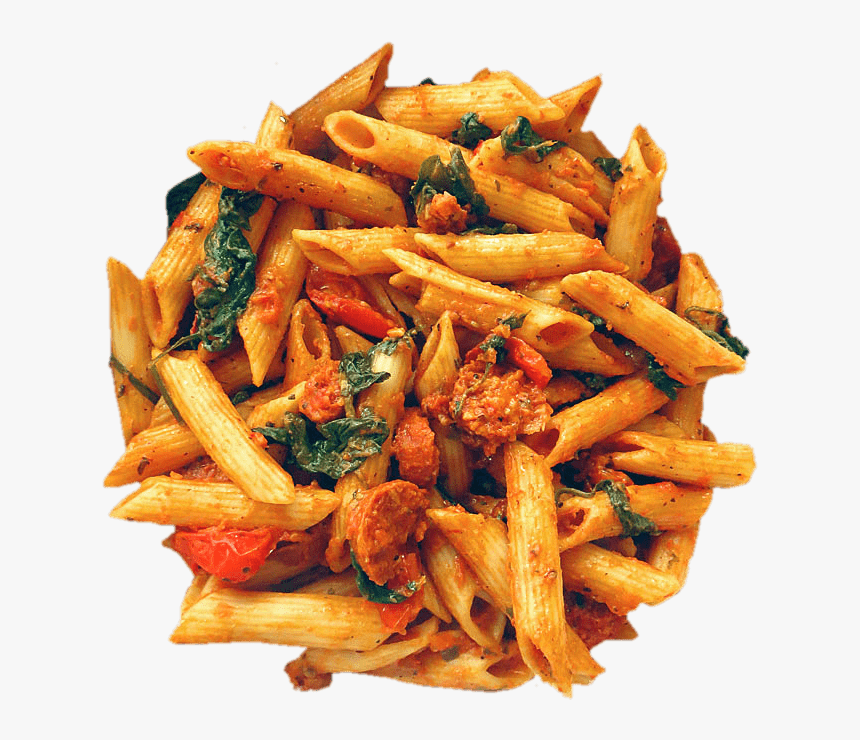 Spinach And Chorizo Red Pesto Penne, HD Png Download