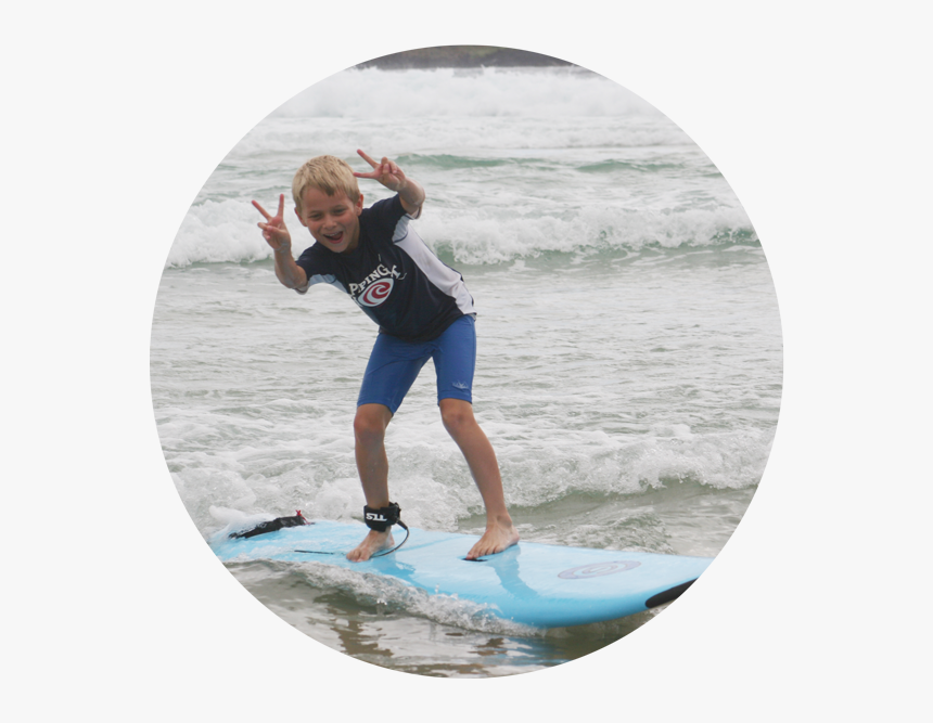 Surf Lesson For Kids, HD Png Download