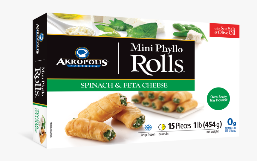 3d Box Mini Rolls Usa 454g Spinach, HD Png Download