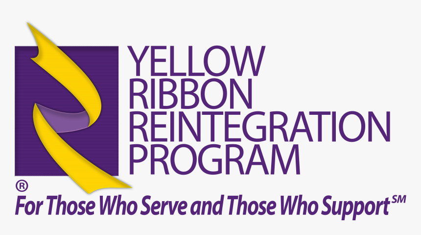 Yellow Ribbon Reintegration Program Logo With Tagline, HD Png Download
