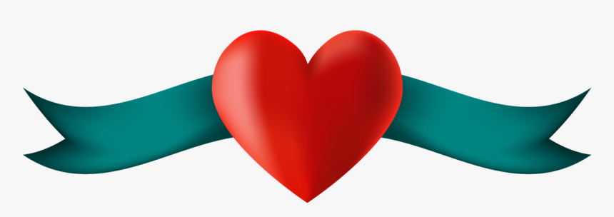 Banner Coração Png Clipart , Png Download, Transparent Png
