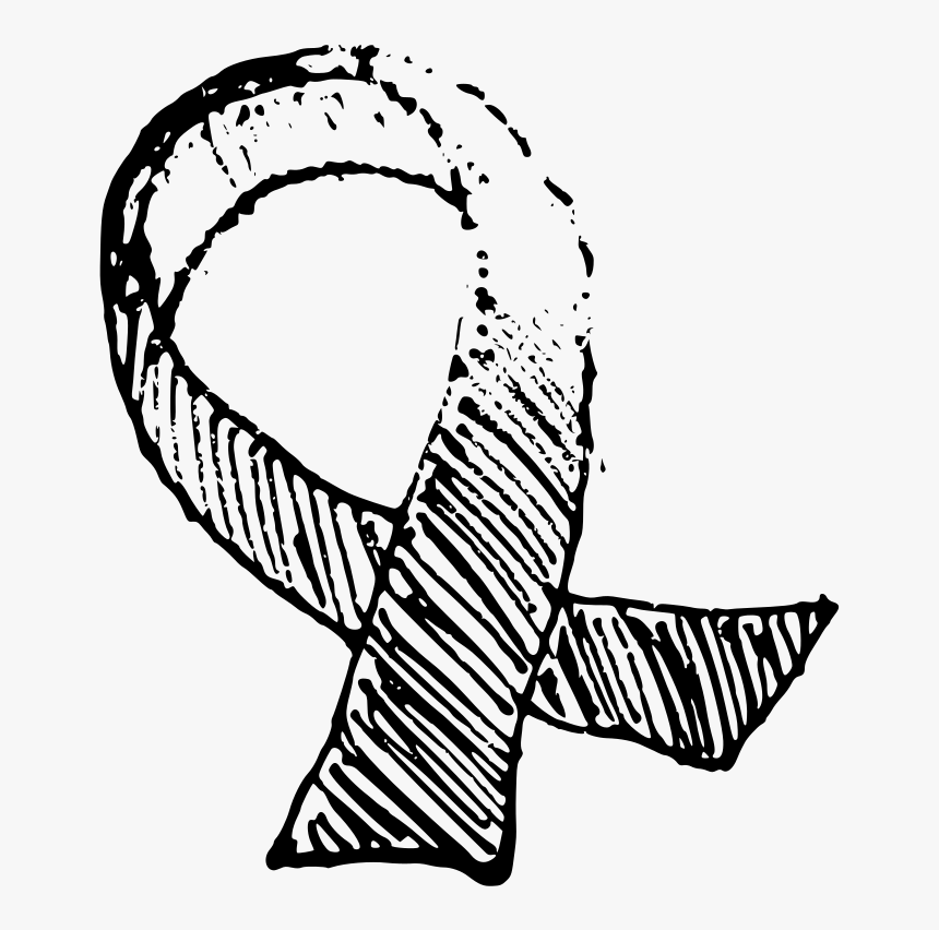 Yellow Ribbon For Hong Kong Outlines, HD Png Download