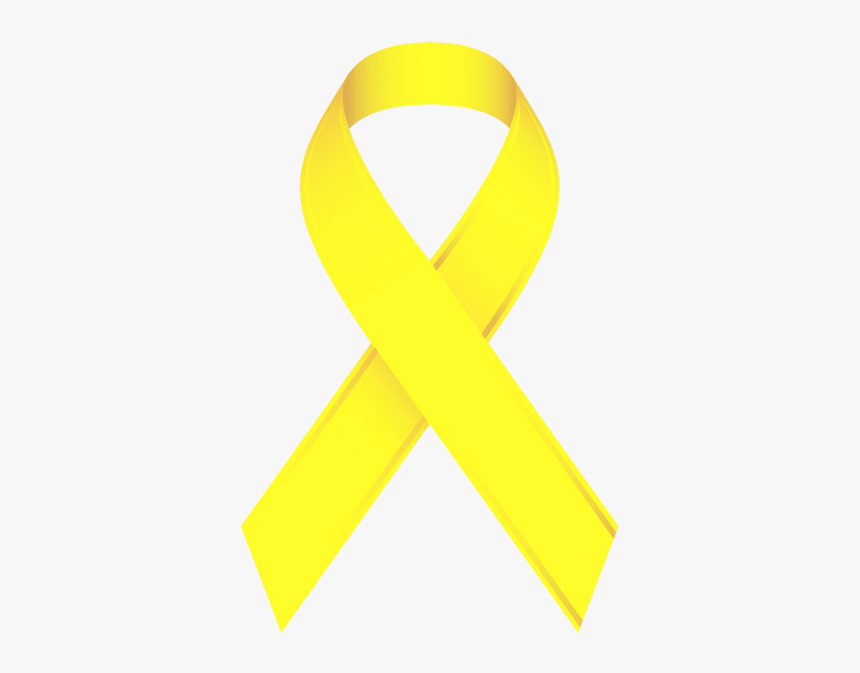 Support Drawing Yellow Ribbon, HD Png Download