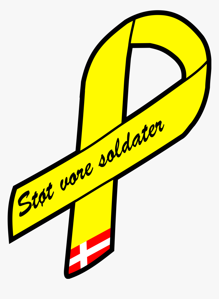 Does A Yellow Ribbon Mean Clipart , Png Download, Transparent Png