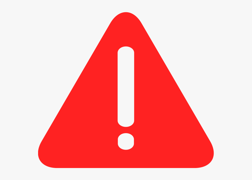 Bonnet Open Warning Symbol In Red, HD Png Download