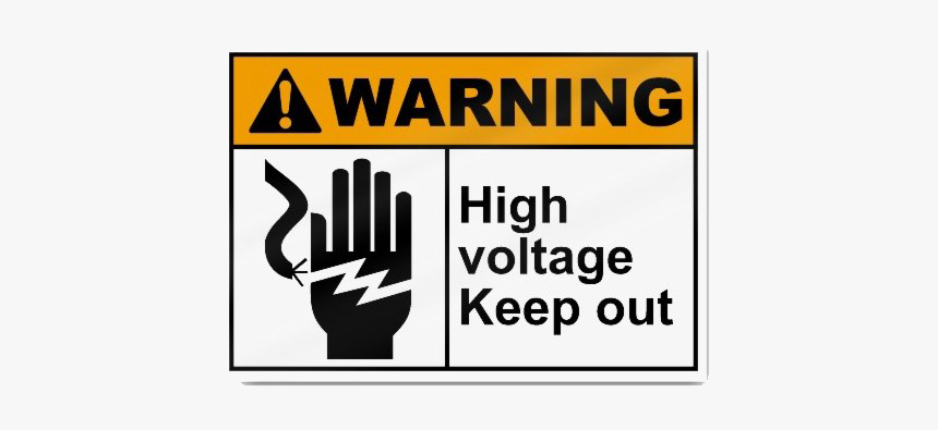 Keep Out Danger Png, Transparent Png