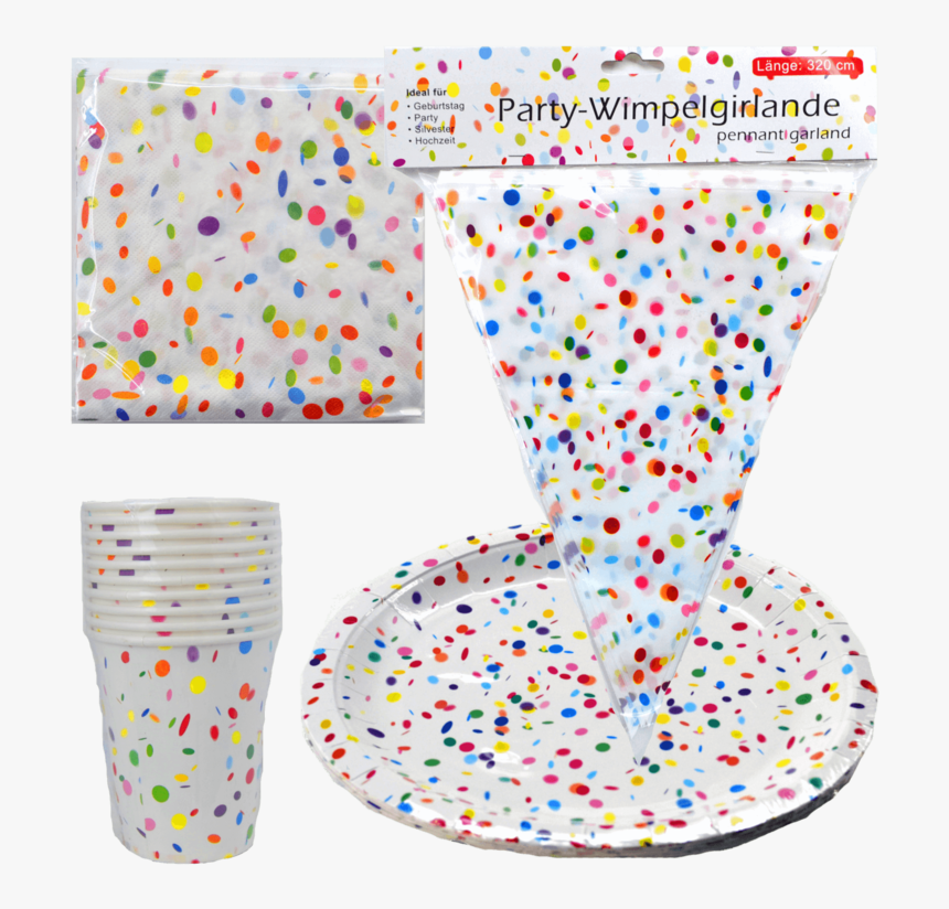Party Confetti Png, Transparent Png