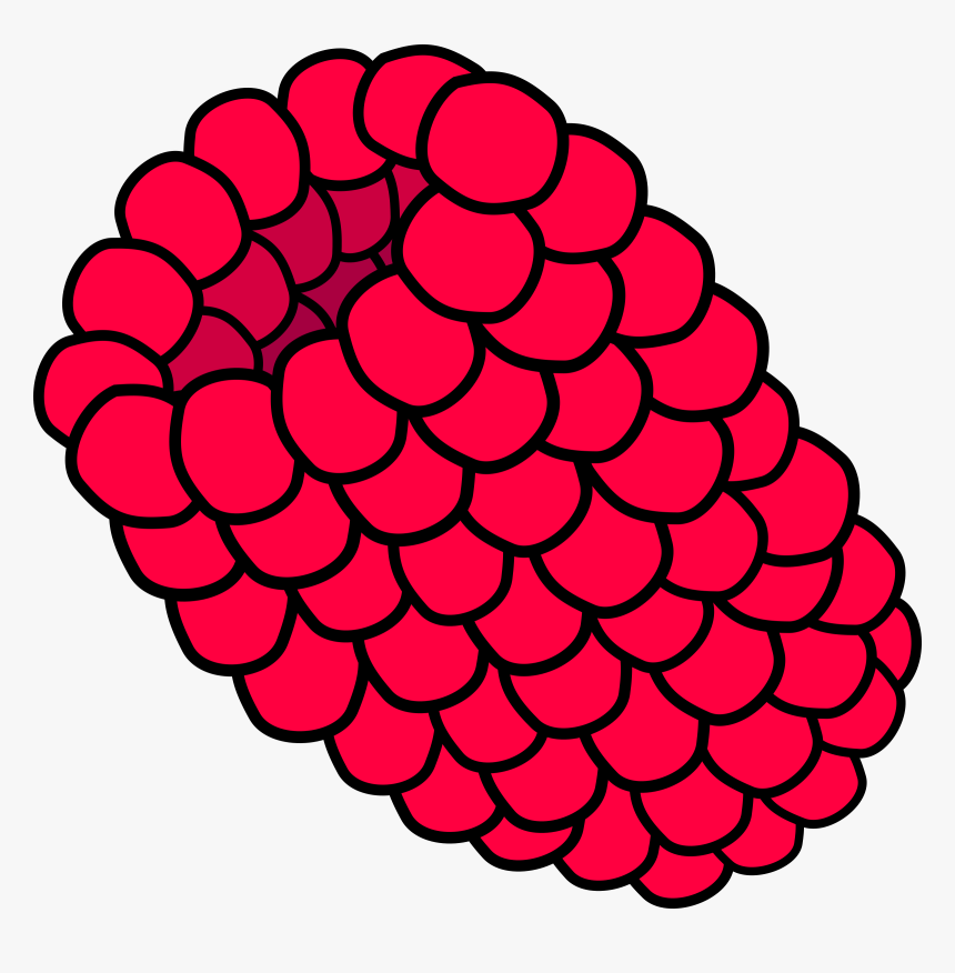 Red Raspberry Svg Clip Arts, HD Png Download