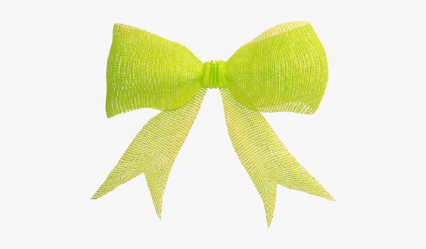 #yellow #ribbon #bow, HD Png Download