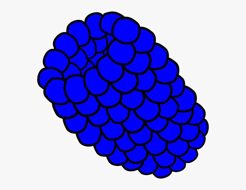 Blue Raspberry Svg Clip Arts, HD Png Download