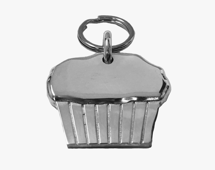 Medium Cupcake Tag Sterling Silver, HD Png Download