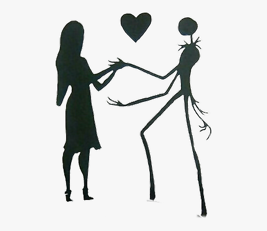 #nightmare Before Christmas #jackandsally #shadowpeople, HD Png Download