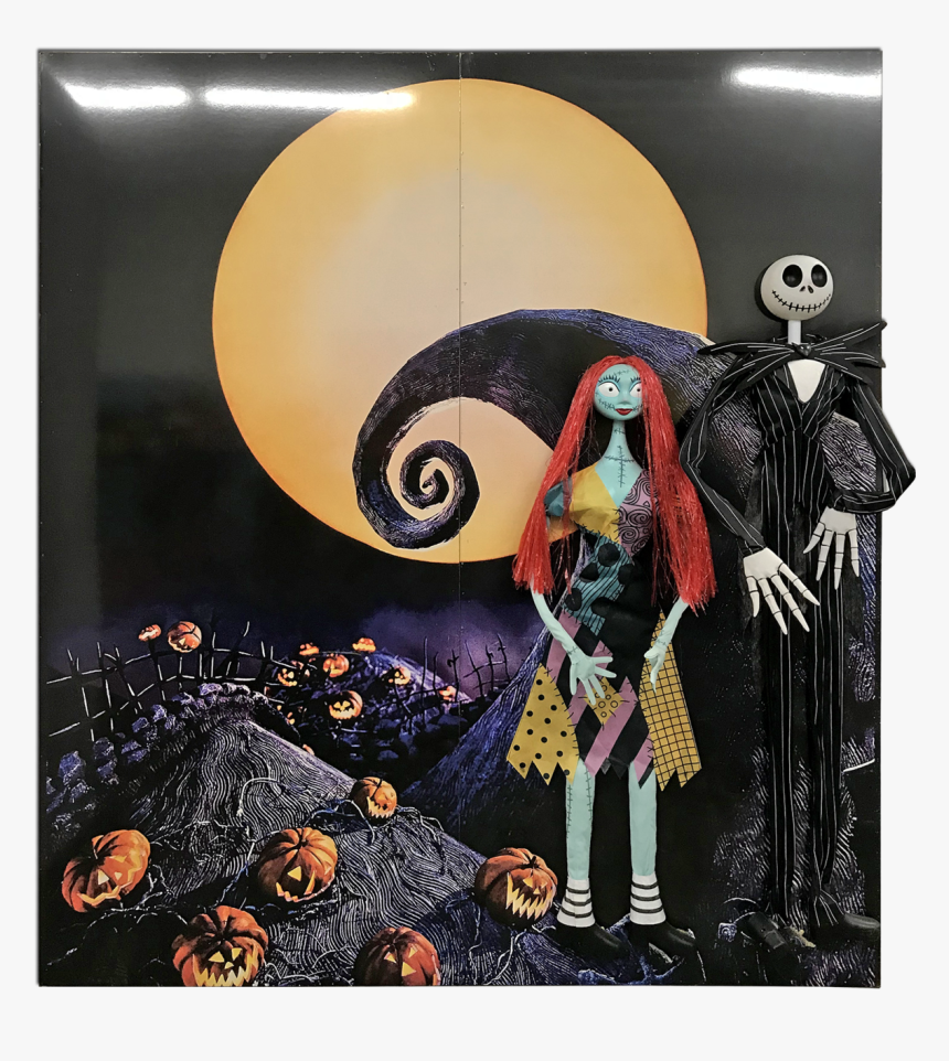 Nightmare Before Christmas Backdrop Panels, HD Png Download