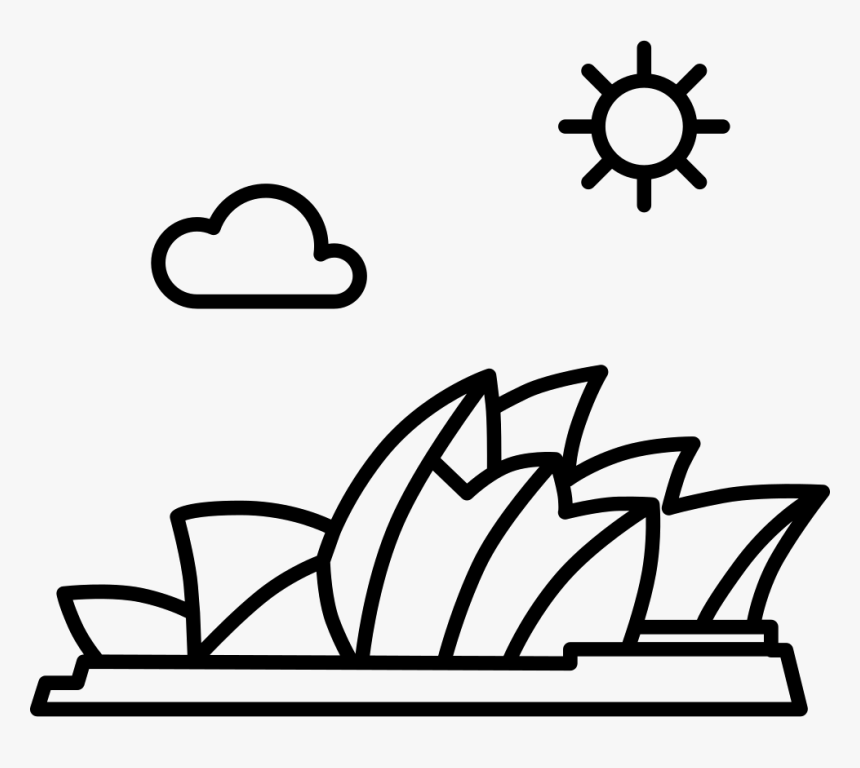 Australia Opera House Clipart, HD Png Download