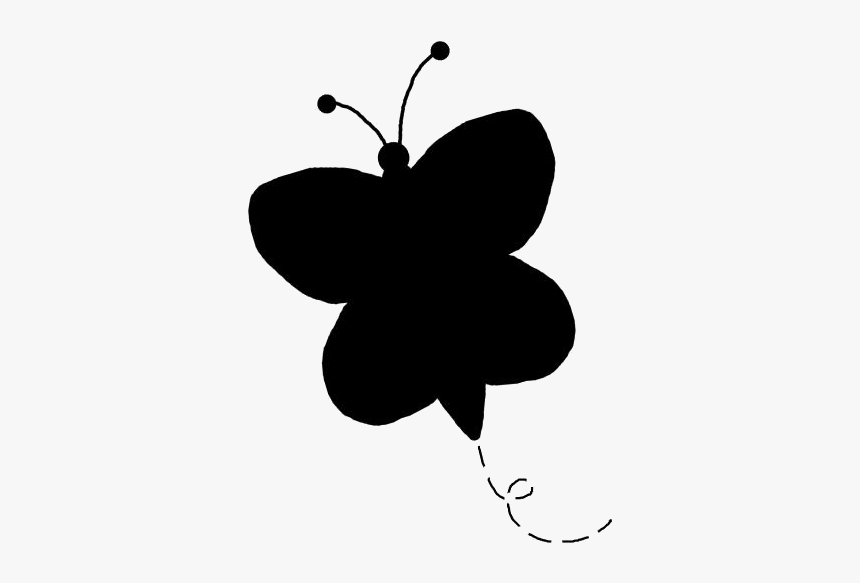 Transparent Butterfly Background, Art Png Silhouette, Png Download
