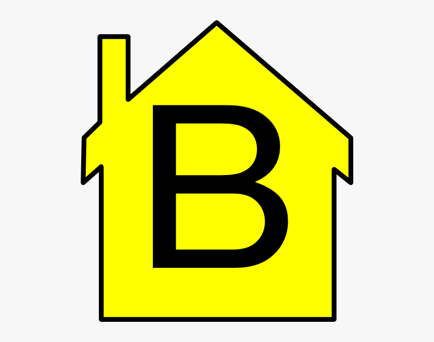How To Set Use Yellow House Outline Clipart , Png Download, Transparent Png