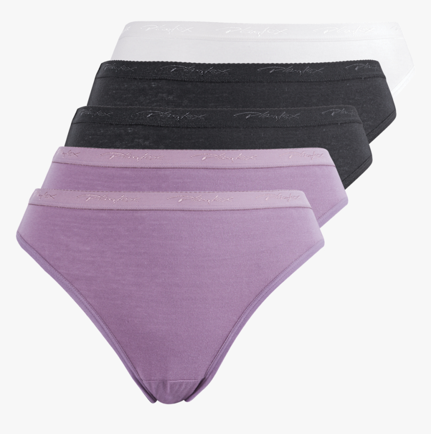 5 Pack Plain Hi Cut Panty, HD Png Download