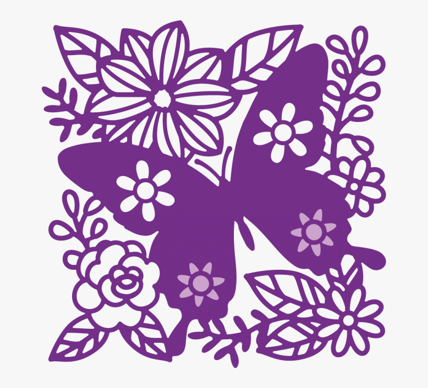 Butterfly Silhouette Png, Transparent Png