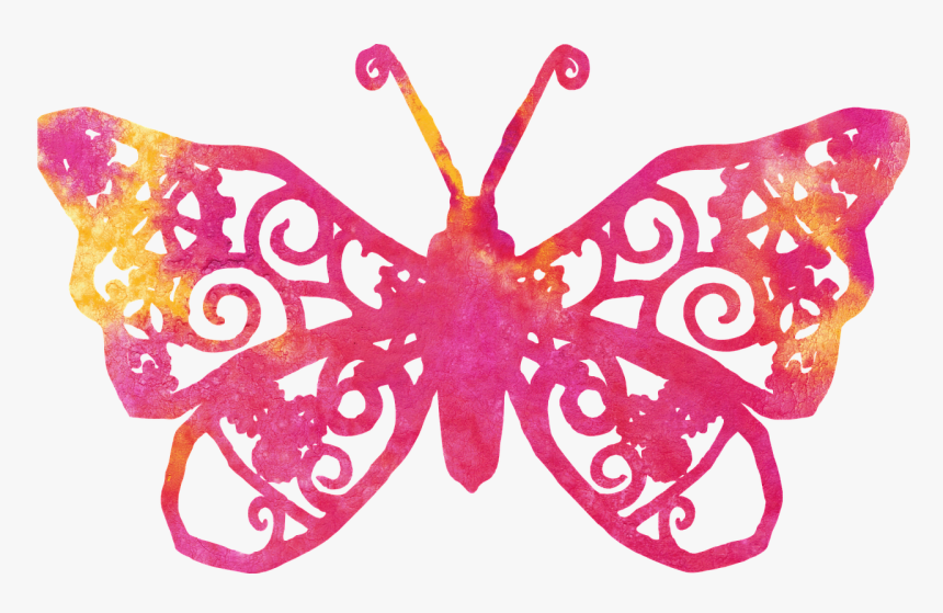 Butterfly Silhouette Png, Transparent Png