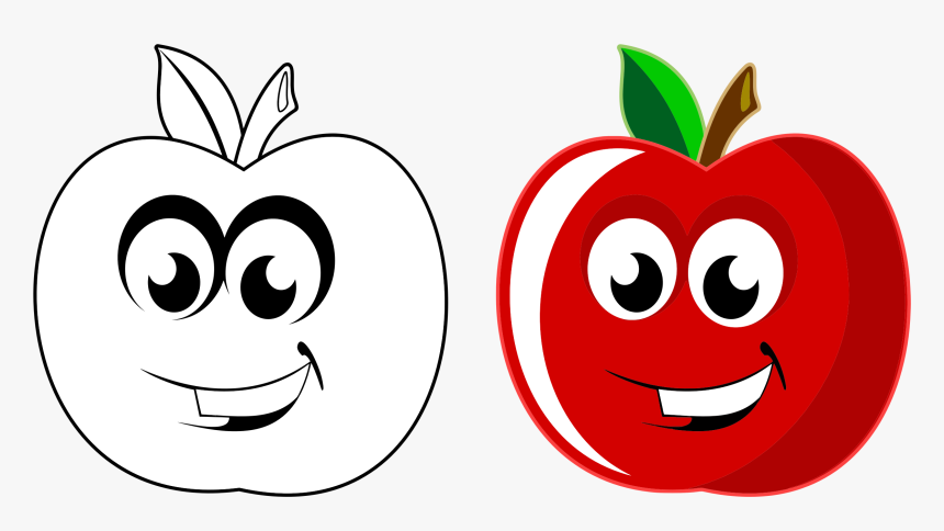 Anthropomorphic Apple Clip Arts, HD Png Download