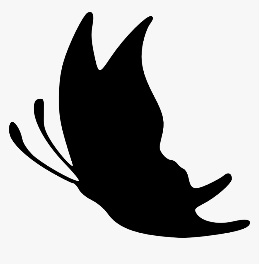 Free Png Butterfly Silhouette Png Images Transparent, Png Download