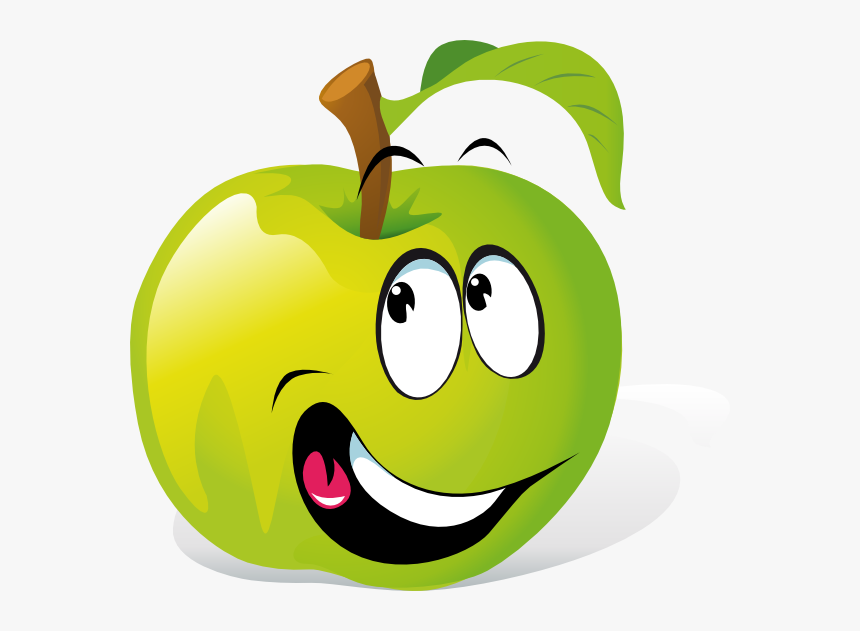 Cartoon Apple Svg Clip Arts, HD Png Download
