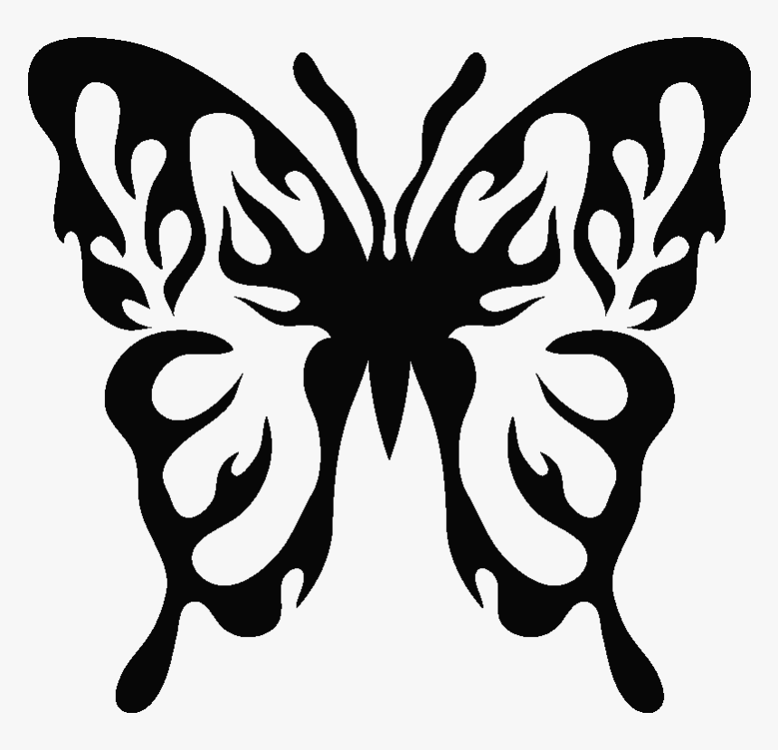 Butterfly Silhouette Png, Transparent Png